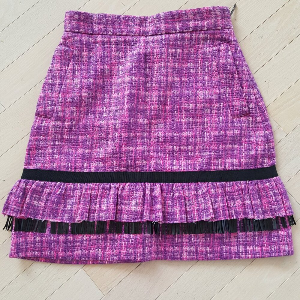 MSGM ! Tweed mini skirt  (40)